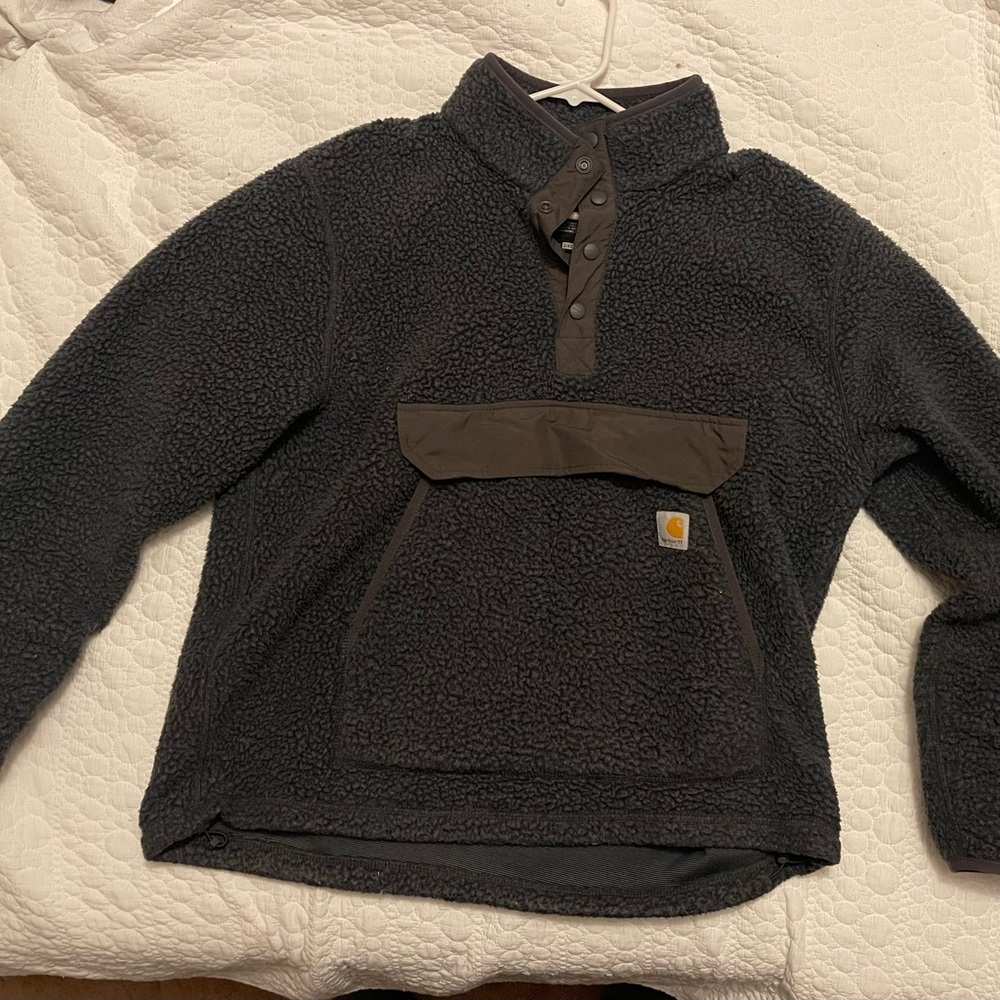 Carhartt Black Sherpa Pullover